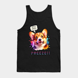 Uppies, Cute Dog, Pick Me Up Tank Top